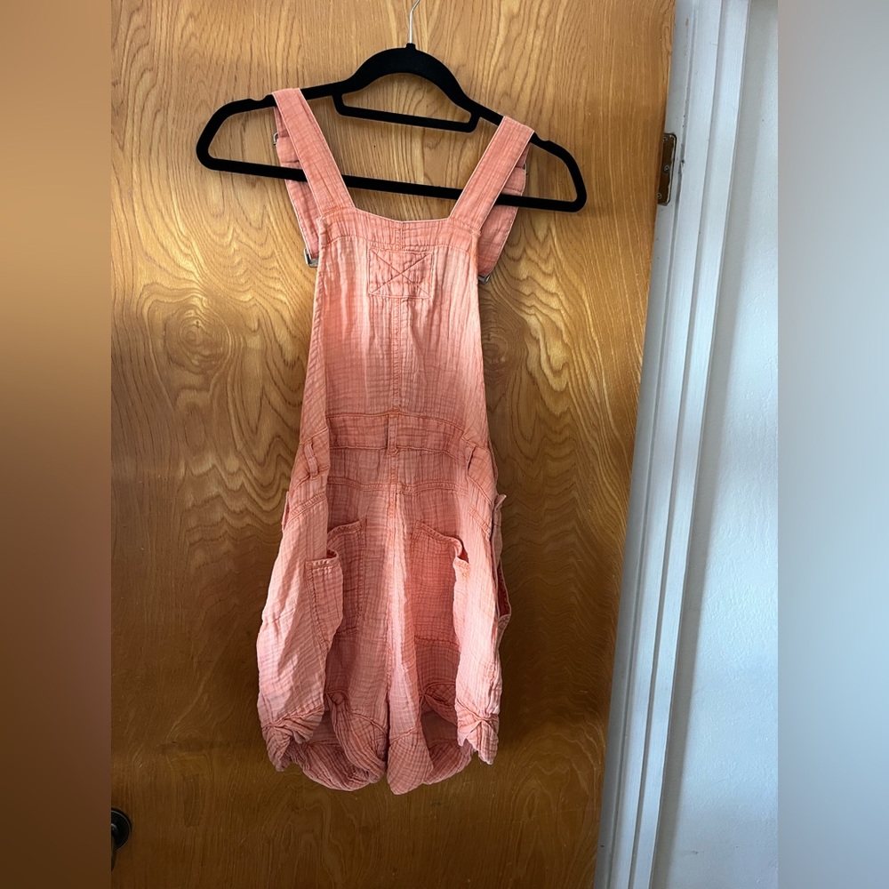 Anthropologie Pilcro Pink Romper or shortalls 0 - Picture 11 of 11